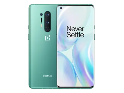 一加8pro绿色正面背面