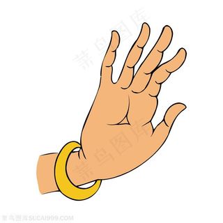 佛手png矢量掌心图片