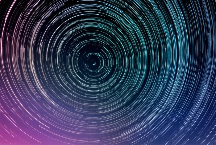 蓝色唯美光晕高清图片