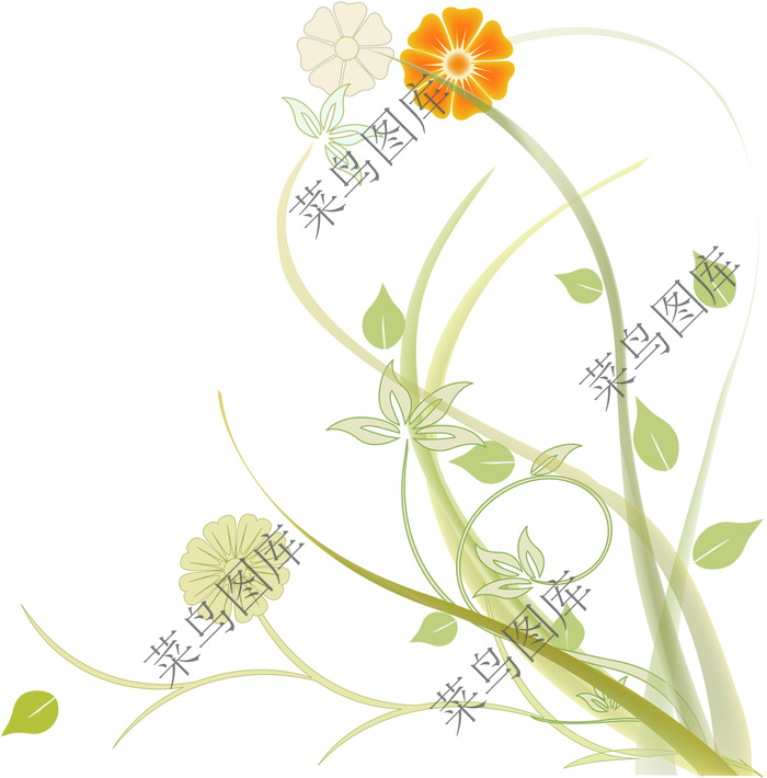 花朵高清图-抽象