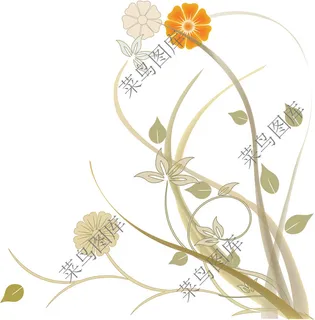 花朵高清图-抽象