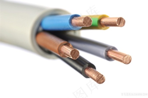 5G光纤网络电缆高清图片