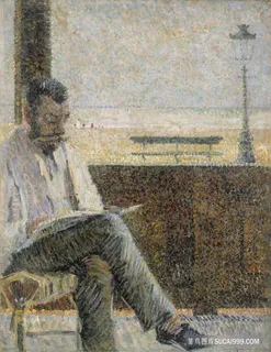 亨利·范·德费尔德-劳伦特肖像在布兰肯伯奇1888年