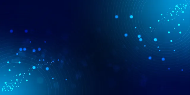 蓝色渐变科技感光晕背景