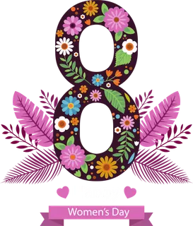 38妇女节三八女神女王粉色花朵玫瑰艺术字设计png免抠ps素材 38妇女节三八女神女王粉色花朵玫瑰艺术字设计png免抠ps素材