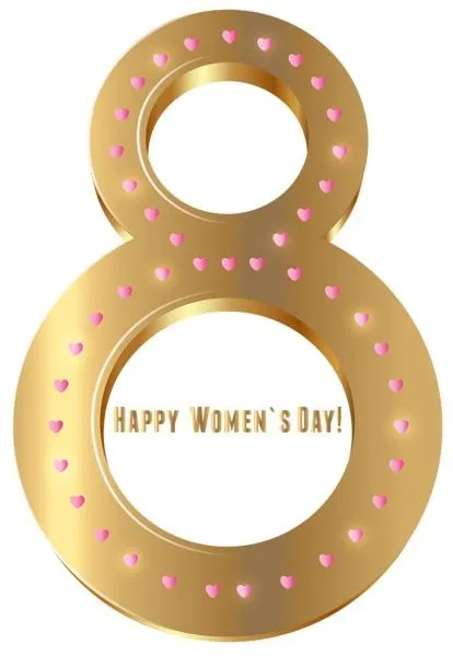 3 月 8 日免抠(414x600)