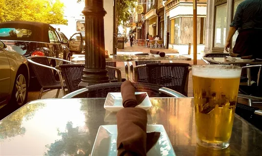 欧式酒吧街景 欧式酒吧街景