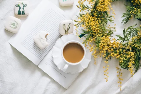 黑色美味咖啡摄影素材