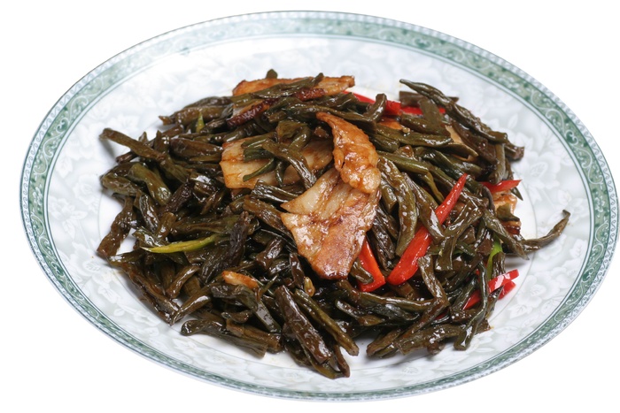 干豆角烧肉