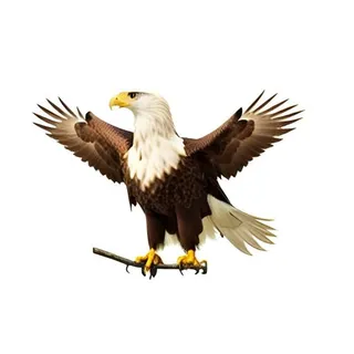 老鹰鸟动物免抠