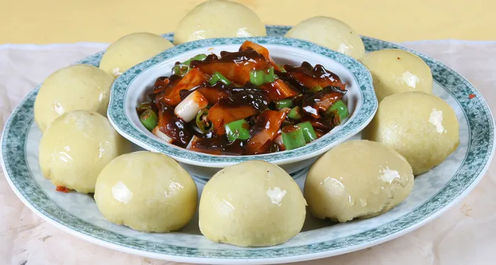 外婆窝窝炒海参 