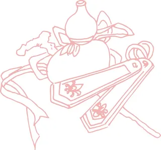 花古色古香古典古风花纹边框纹路矢量图