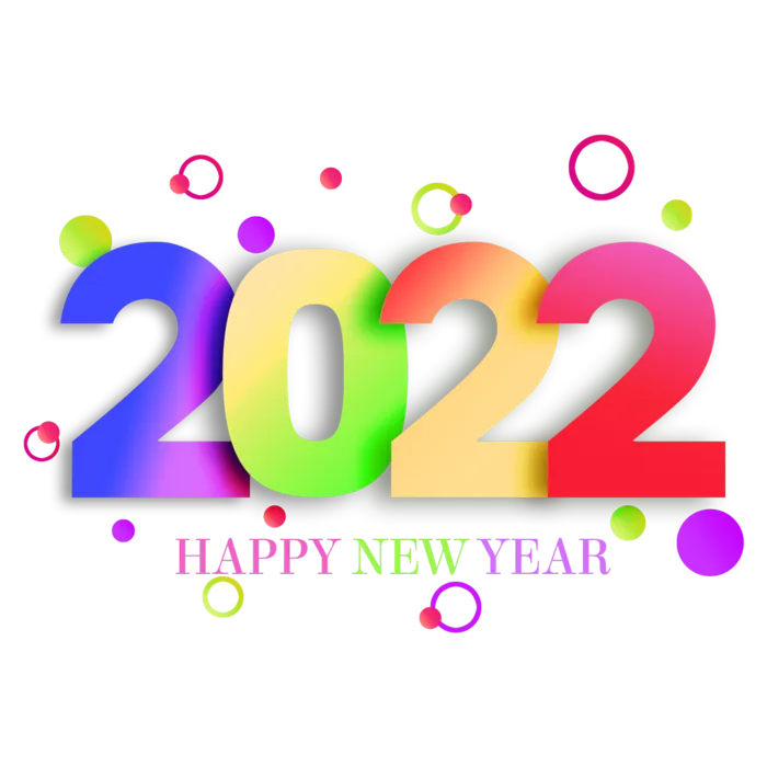 2022新年艺术创意字体虎年3D立体标题数字文字png免抠字素材