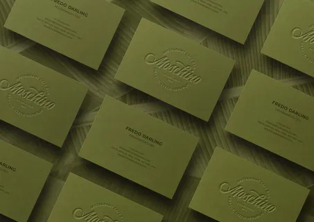 名片样机设计素材