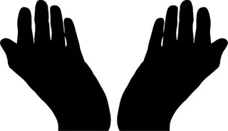 祈祷之手 PNG免抠