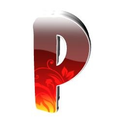 字母P PNG免抠(256x256)
