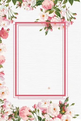 鲜花创新活动背景设计