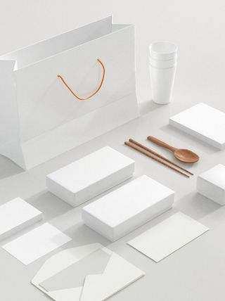 手提袋样机贴图包装logo样机