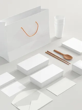 手提袋样机贴图包装logo样机