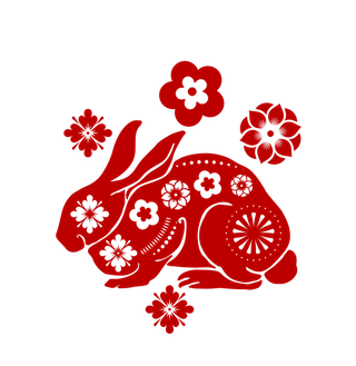 兔年剪纸艺术图片