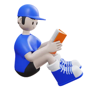 开学开学季3d模型学生人物免扣元素