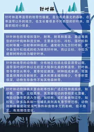 地球之肺森林知多少海报