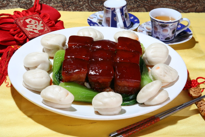 宫廷送福肉