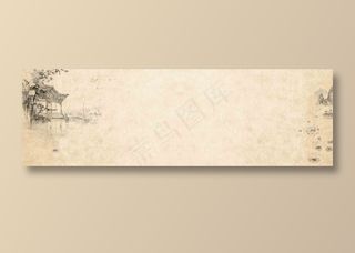 复古中国风古风国画背景素材