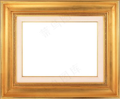 简约金属相框图片