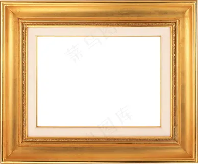简约金属相框图片