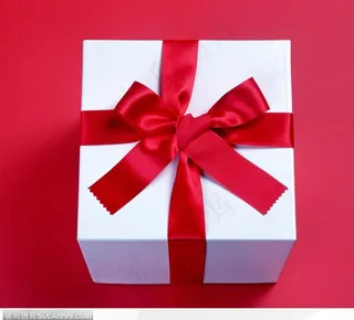 红色绸带蝴蝶结礼包大集合03 PSD素材