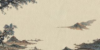 水墨风背景