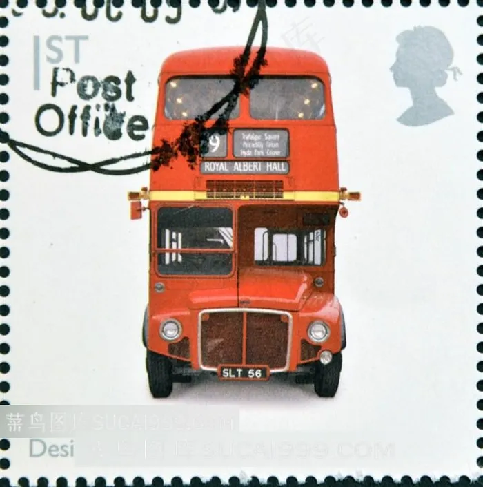 英国巴士邮票