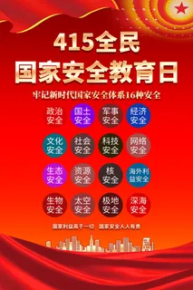 安全教育日415全民教育