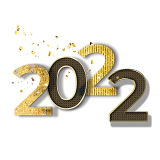 2022新年艺术创意字体虎年3D立体标题数字文字png免抠字素材