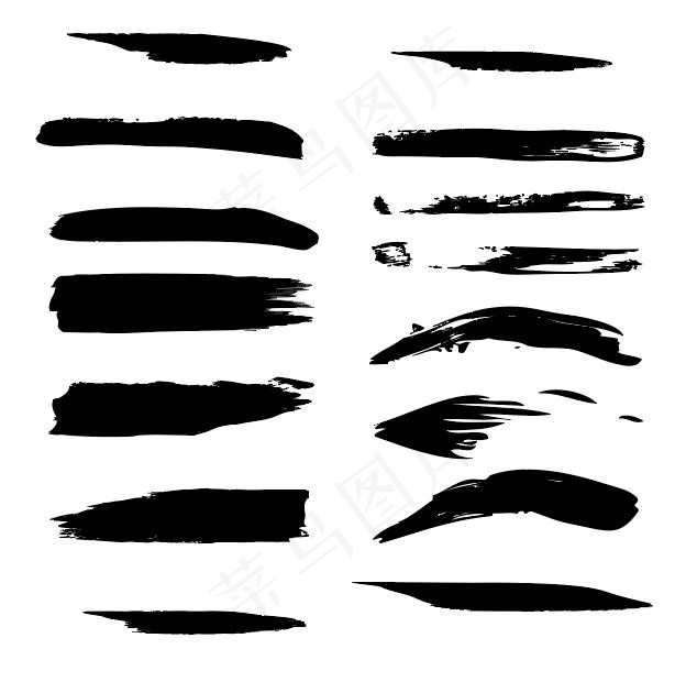 笔触 笔画 笔刷