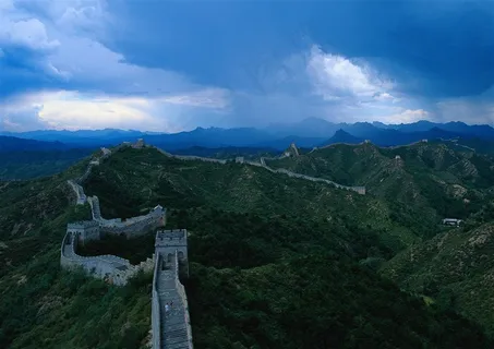 中国长城自然景观摄影图片