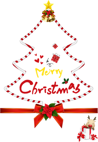 圣诞节平安夜圣诞树免扣素材圣诞元素
