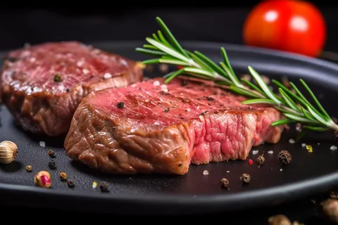 美味的牛排美食摄影图 美味的牛排美食摄影图