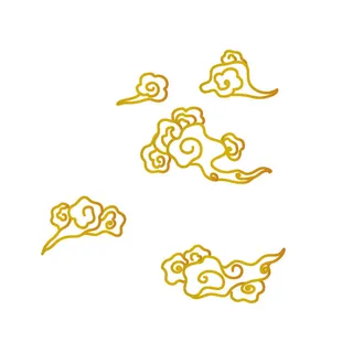 中国风古典式线条祥云纹底纹图案纹理装饰背景素材AI素材