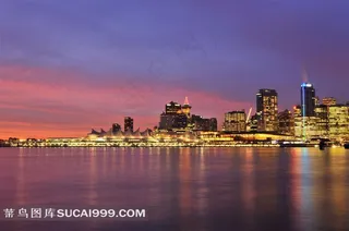 欧洲城市夜景摄影高清图片