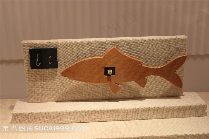 半坡博物馆馆藏渔具鱼模型文物