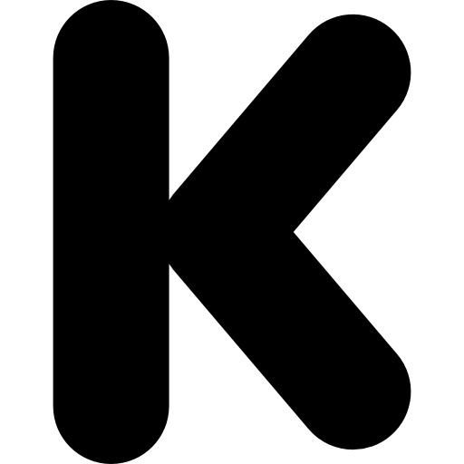 字母K PNG免抠(512x512)