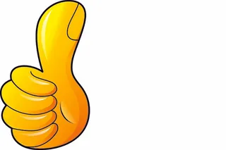 大拇指卡通图片