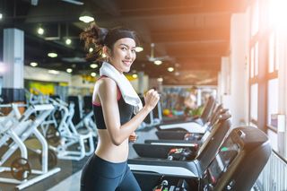 跑步运动健身跑步机