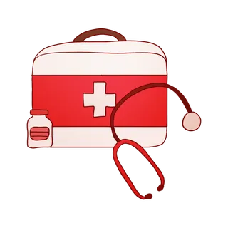 最美天使护士节医用工具医疗包免抠png图片