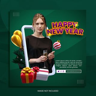 设计新年 2022 装饰素材