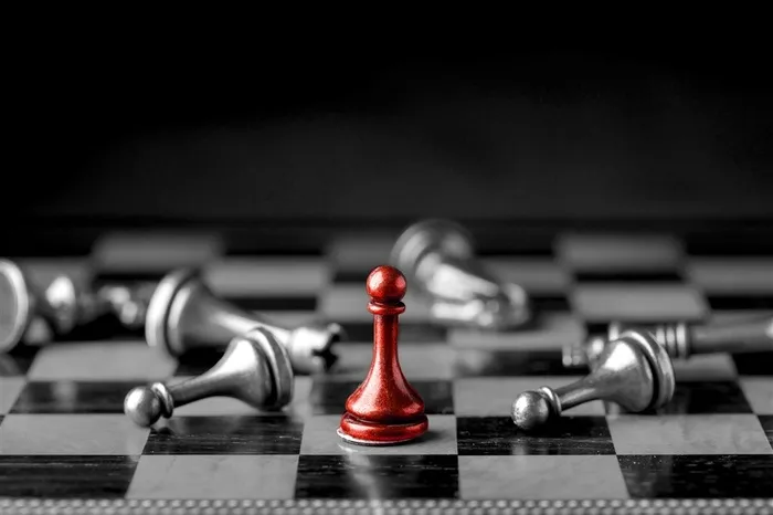 国际象棋特写高清图片