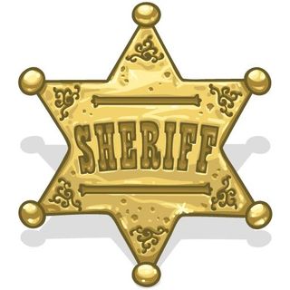 警长徽章 PNG免抠