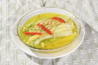 浓汁干贝浸时蔬 28元